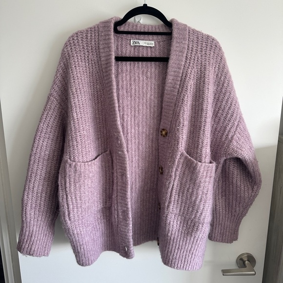 Zara Oversized Cardigan - Picture 1 of 3